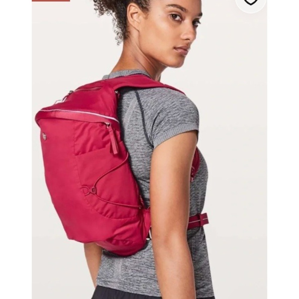 Lululemon Run All Day Backpack II OS Pink Running Hydration Pack Bag